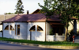 Buszváró, Bóly - Tervezte: Streit István