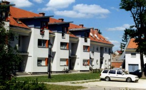 Társasház, Bóly - Tervezte: Streit István